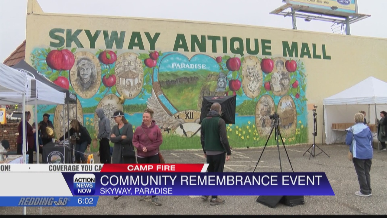 A Camp Fire commemorative event for survivors was held today at the Skyway Antique Mall in Paradise - Vimarsana News