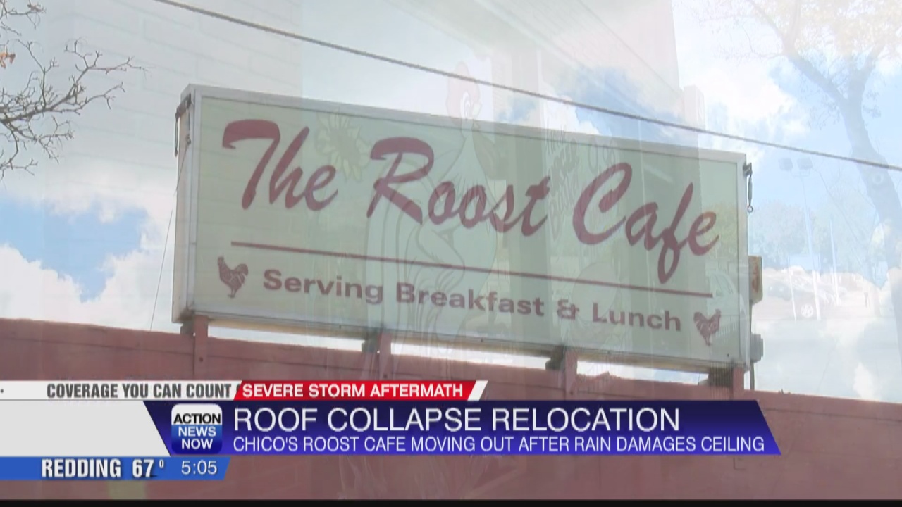 Roost Cafe moving to Downtown Chico after its ceiling collapsed during a storm - Vimarsana News