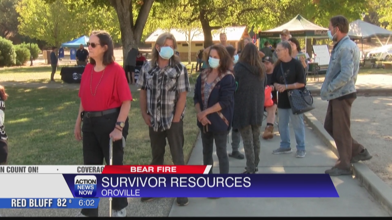 A Bear Fire resource giveaway event was held at Hewitt Park in Oroville today - Vimarsana News
