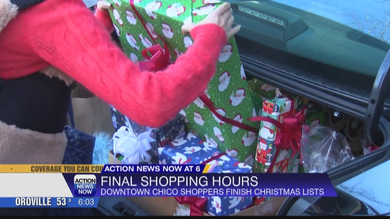 Thousands rush to the stores today in Chico for last-minute gifts - Vimarsana News