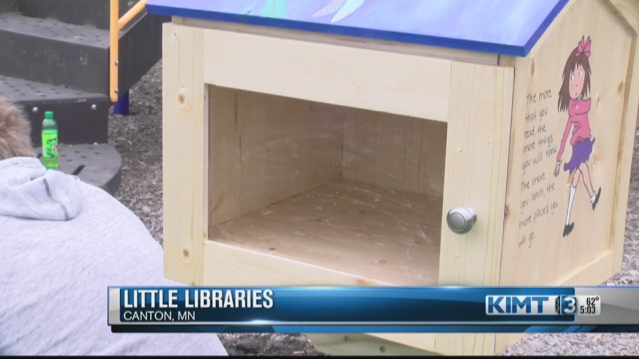 With no library in town, students construct little libraries in Canton - Vimarsana News