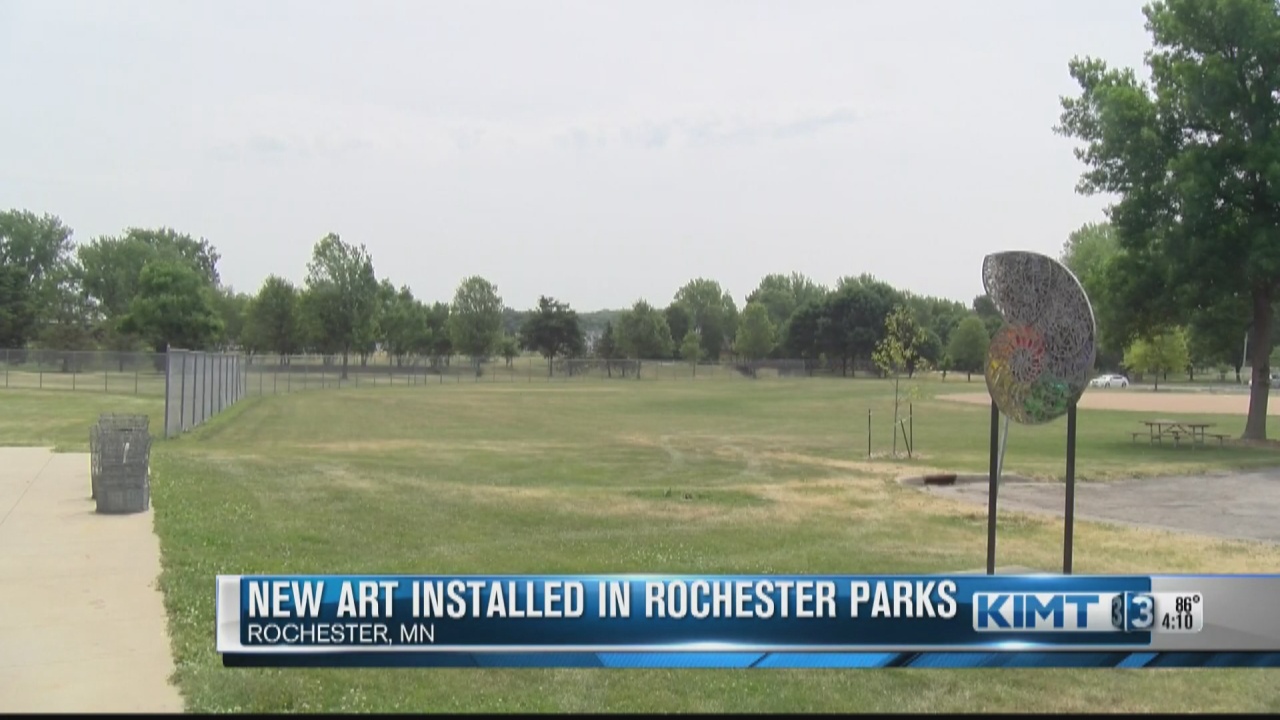 Rochester Art Center unveils its 2021 'Art4Trails' projects in city parks - Vimarsana News