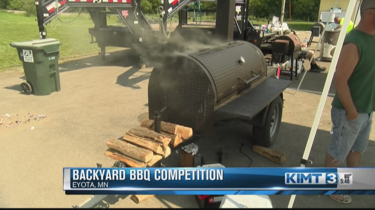 Teams compete in first backyard bbq competition during Eyota Days - Vimarsana News