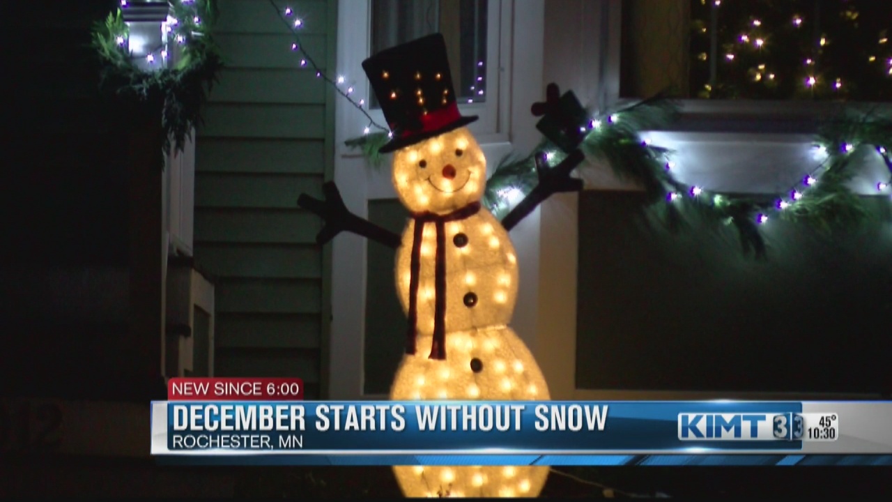 Warm start to December sees pre-winter mix of opinions in Rochester - Vimarsana News