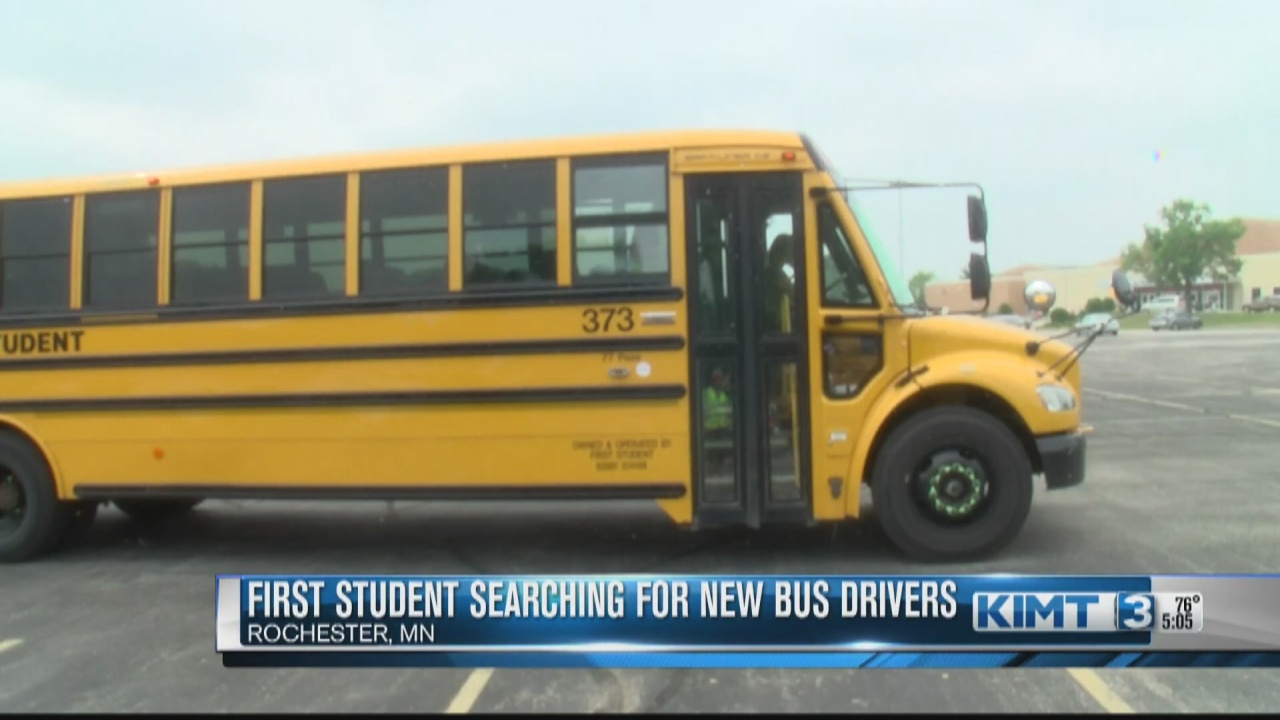 First Student looking to hire more Rochester bus drivers ahead of the new school year - Vimarsana News