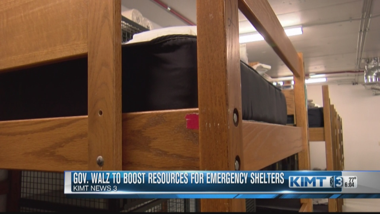 Gov. Walz announces $15 million boost to emergency shelters statewide - Vimarsana News