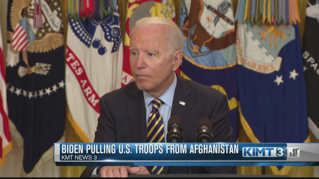 Local veterans react to President Biden pulling U.S. troops from Afghanistan - Vimarsana News