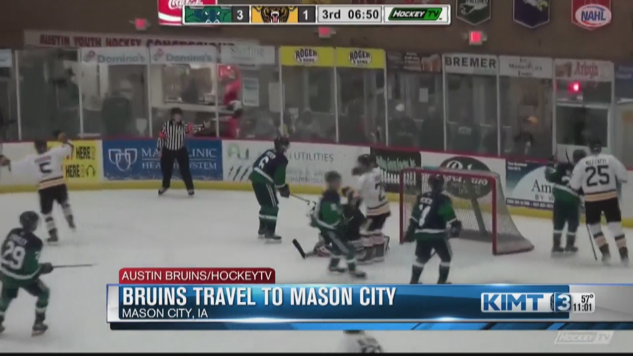 The Austin Bruins travel to Mason City to take on the Bulls The Austin Bruins travel to Mason City to take on the Bulls