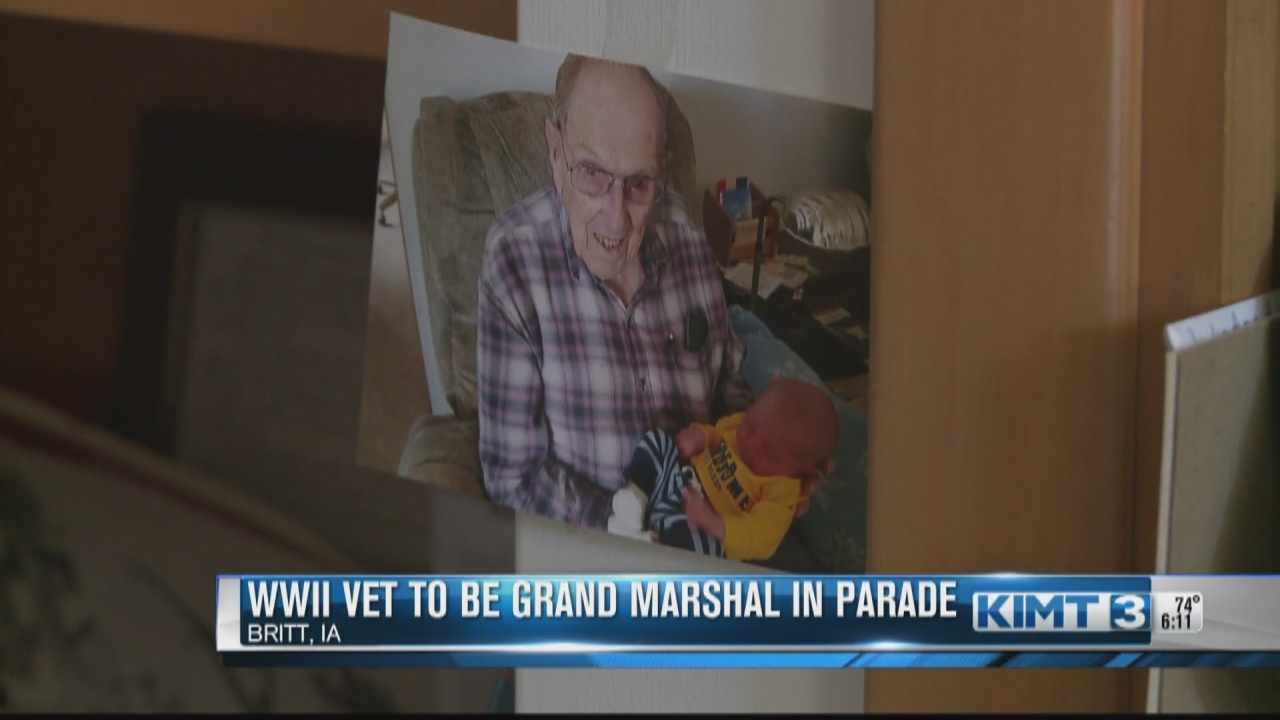 WWII veteran named grand marshal of Britt's Hobo Days parade - Vimarsana News