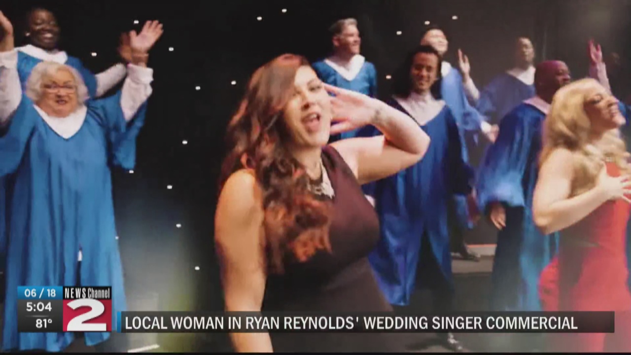 Local wedding singer featured in Match commercial encouraging people to 'Get Back To Love'