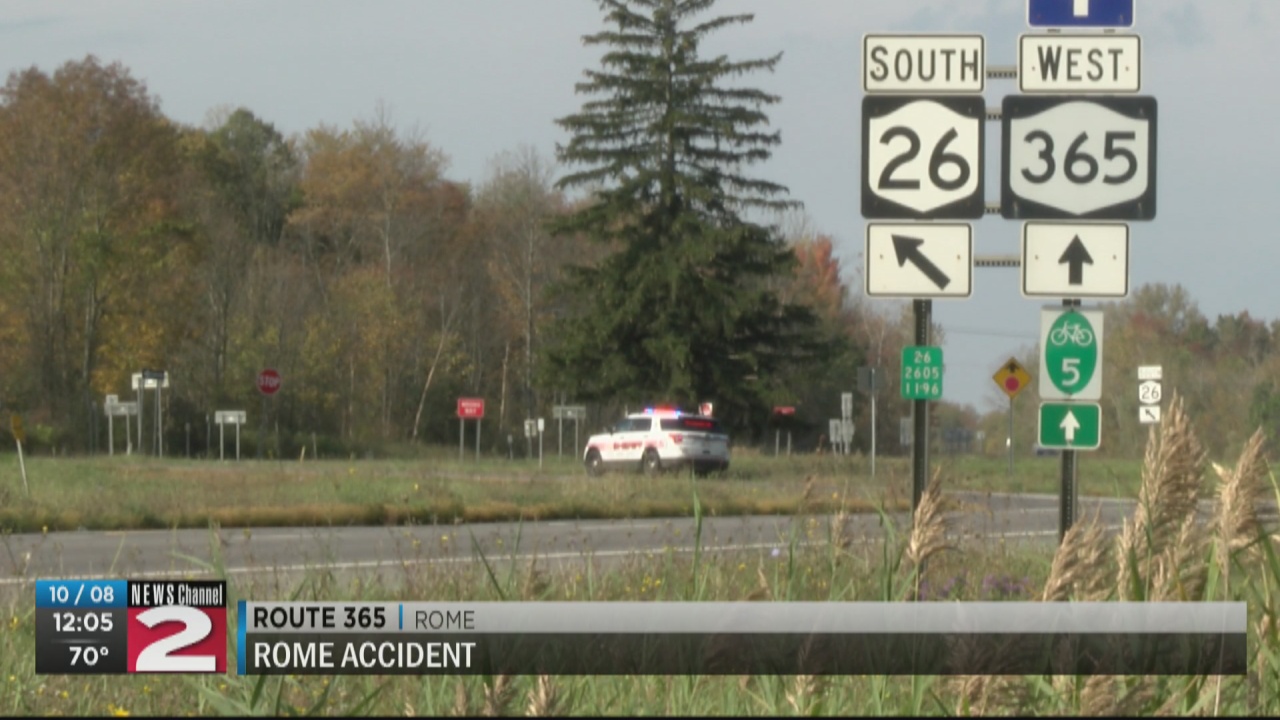 Utica woman airlifted to hospital following crash on Route 365 in Rome - Vimarsana News