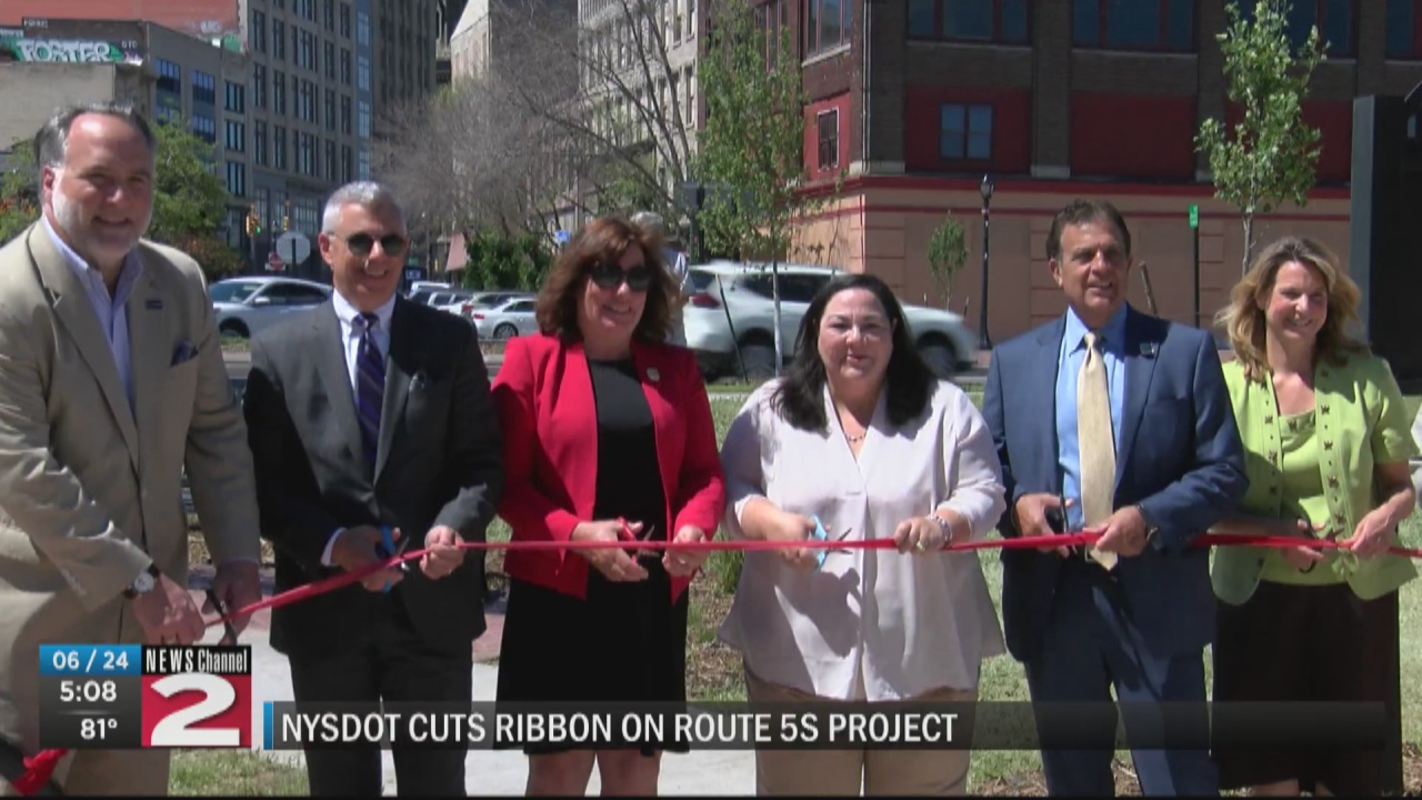 NYSDOT Cuts Ribbon To Celebrate Completion of 5-S Construction - Vimarsana News