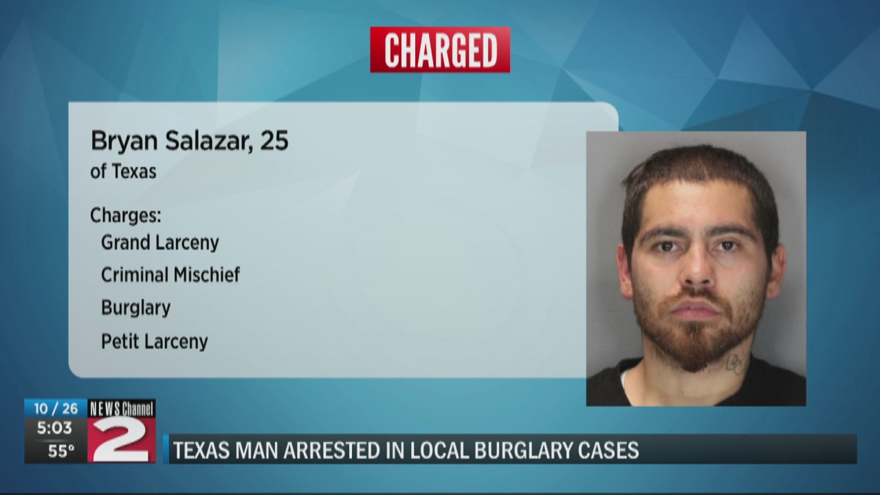 Texas man arrested 4 times in 2 days following burglaries in Oneida, Oswego counties - Vimarsana News