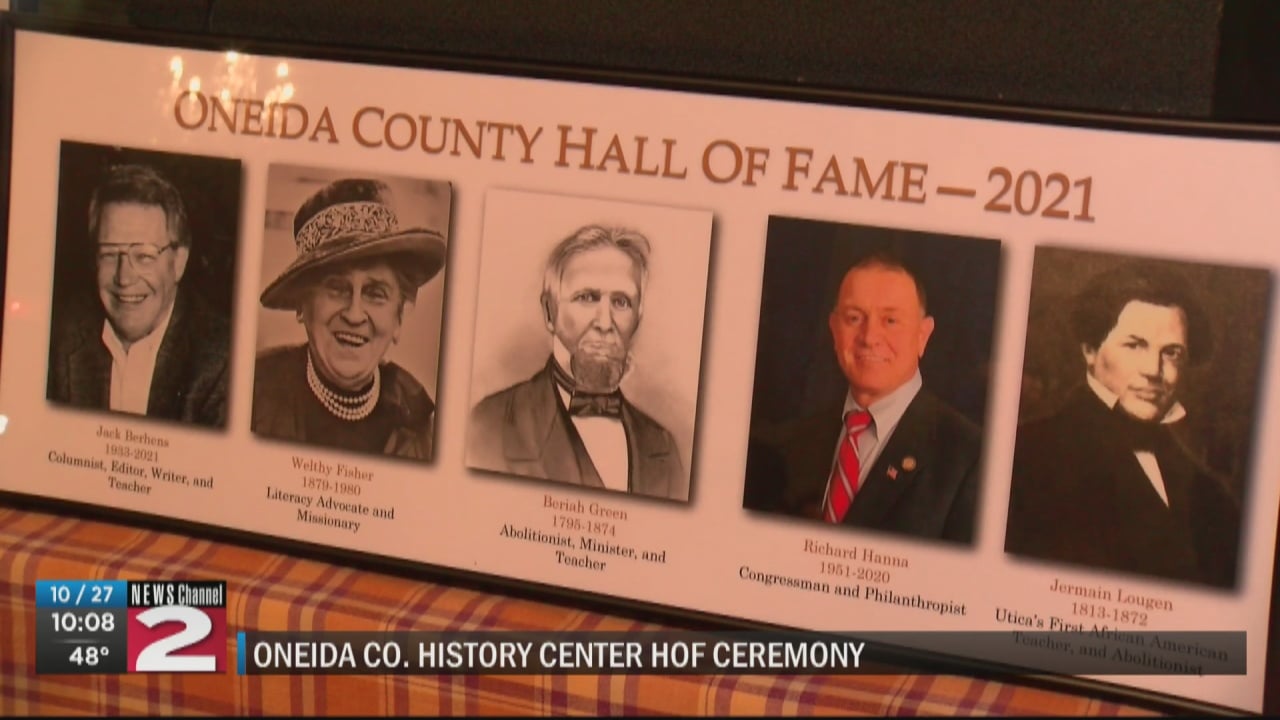 Oneida County History Center Hall of Fame induction ceremony - Vimarsana News