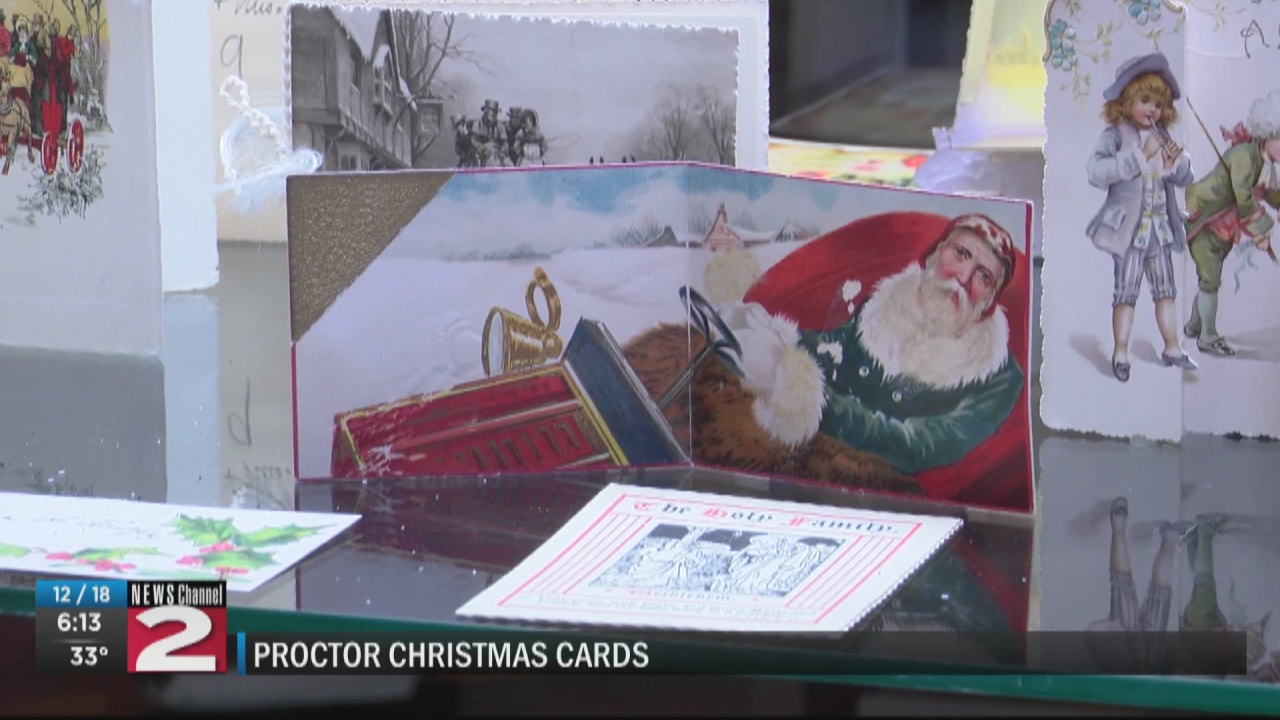 The Oneida County History Centerhas some very unique Christmas cards on display - Vimarsana News