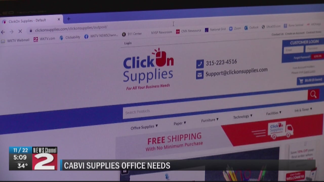 CABVI announces new office supply website - Vimarsana News