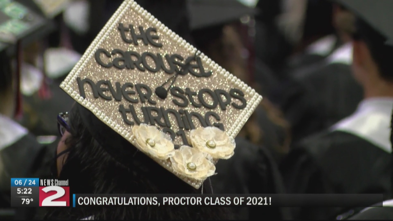 Proctor pride: Class of 2021 gets their graduation ceremony - Vimarsana News