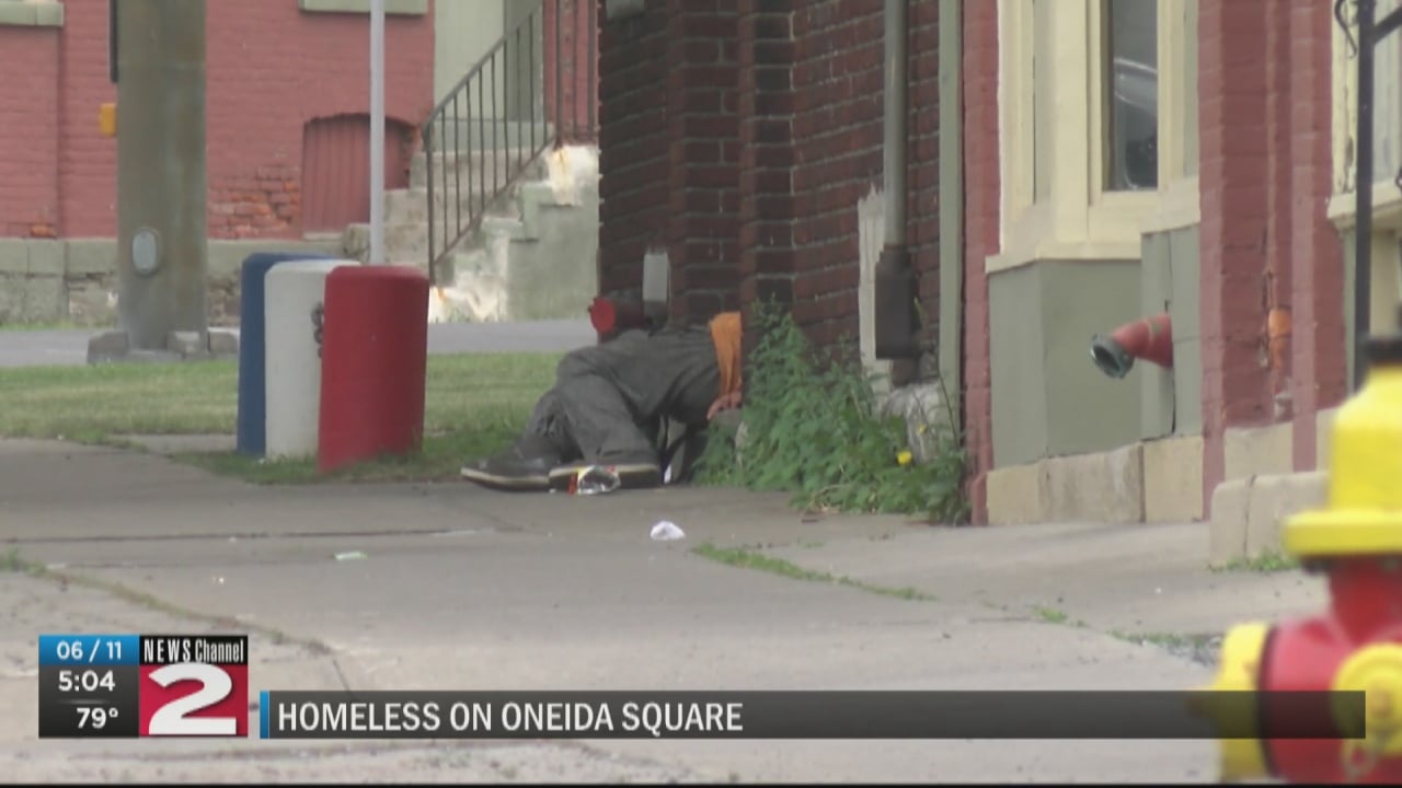 City, agencies address homelessness on Utica's Oneida Square - Vimarsana News