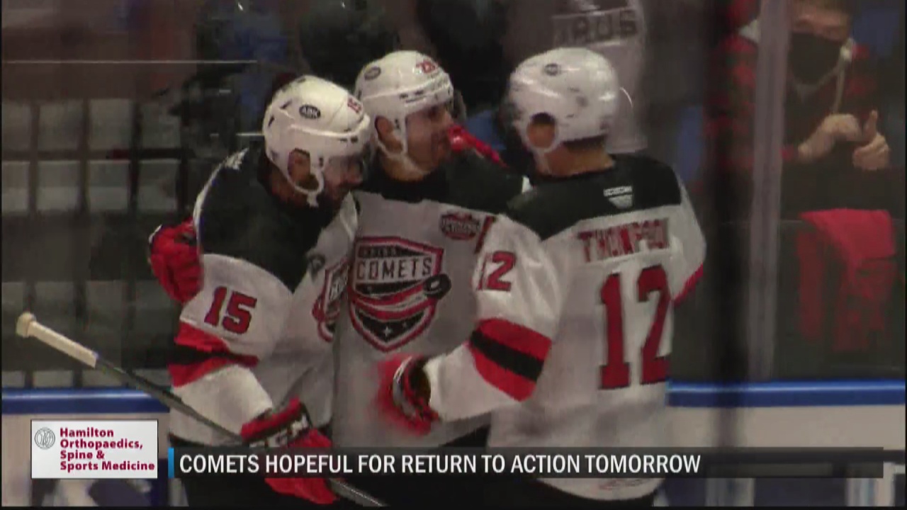 Comets hopeful for return to action on New Year's Eve after three straight postponements - Vimarsana News