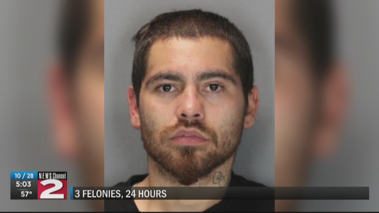 Bail set for man who allegedly committed 3 felonies in 24 hours - Vimarsana News
