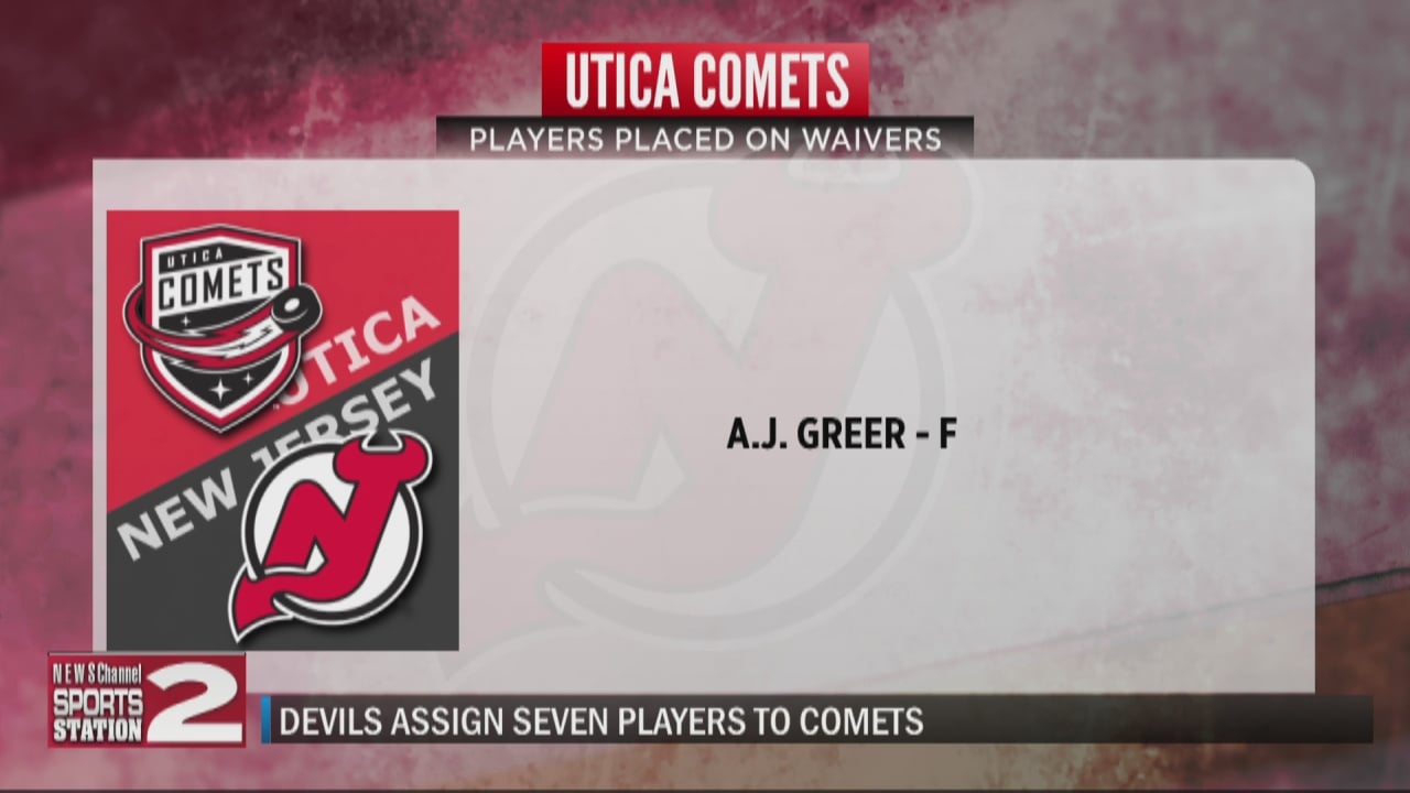 Devils assign seven to Comets, place one on waivers - Vimarsana News