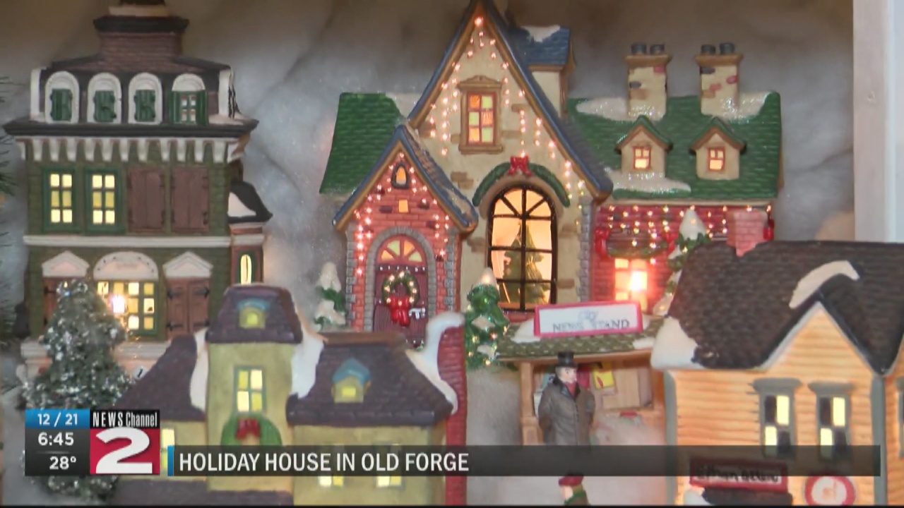Christmas On Main Old Forge 2022 Festive House In Old Forge Shines For The Last Time | Local | Wktv.com