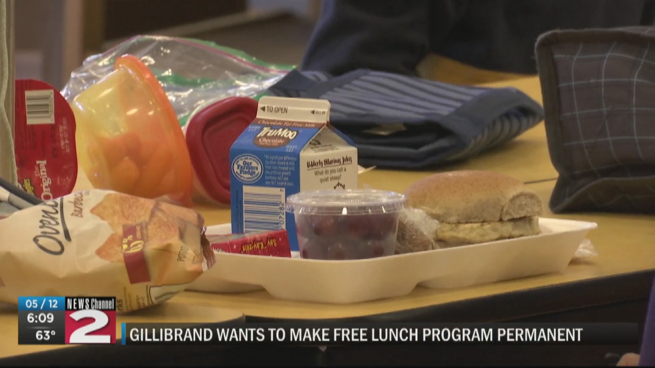 Gillibrand wants to make free meal program permanent - Vimarsana News