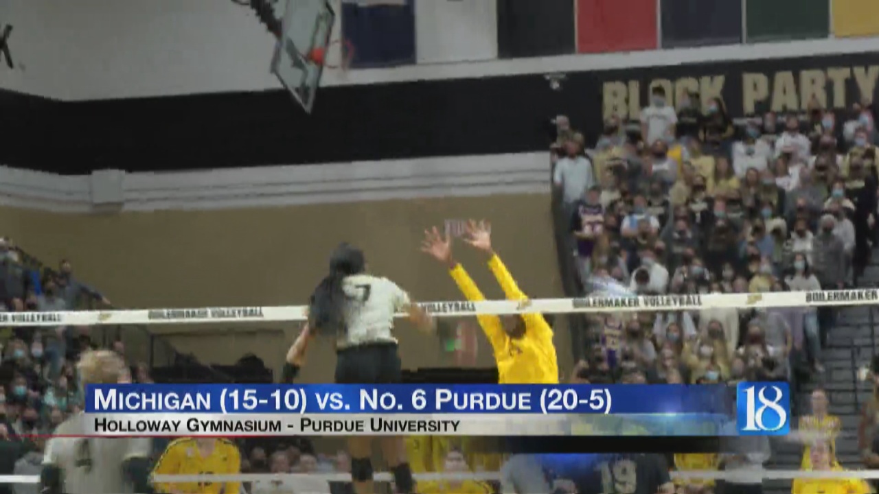 Purdue Volleyball continues winning streak as they defeat Michigan - Vimarsana News