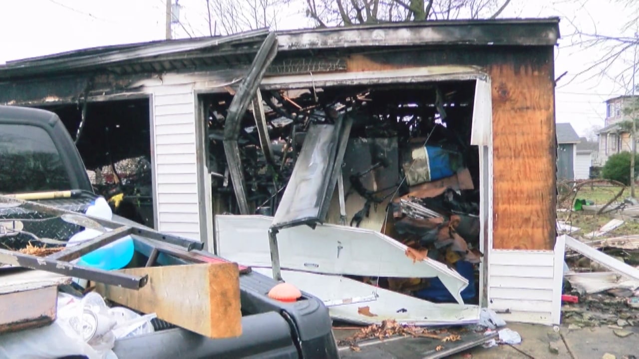A garage fire near Loeb Stadium closes streets in Lafayette - Vimarsana News