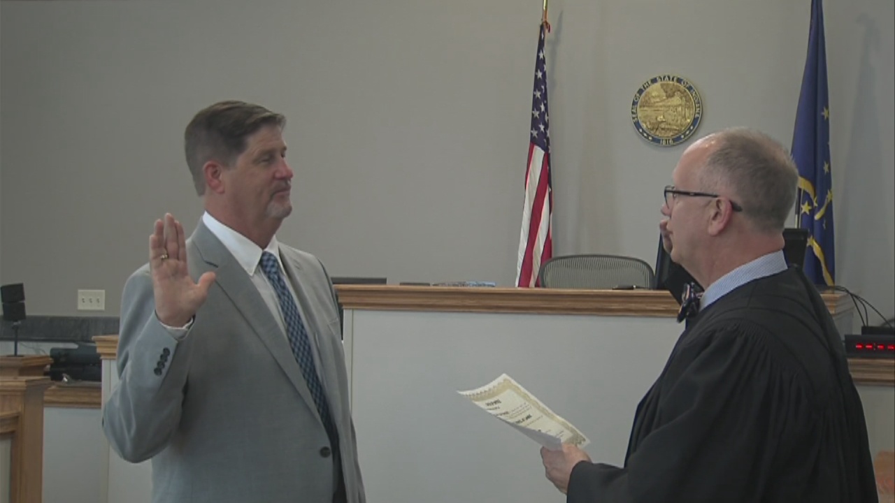 Todd Thacker sworn in following Thursday night caucus win - Vimarsana News