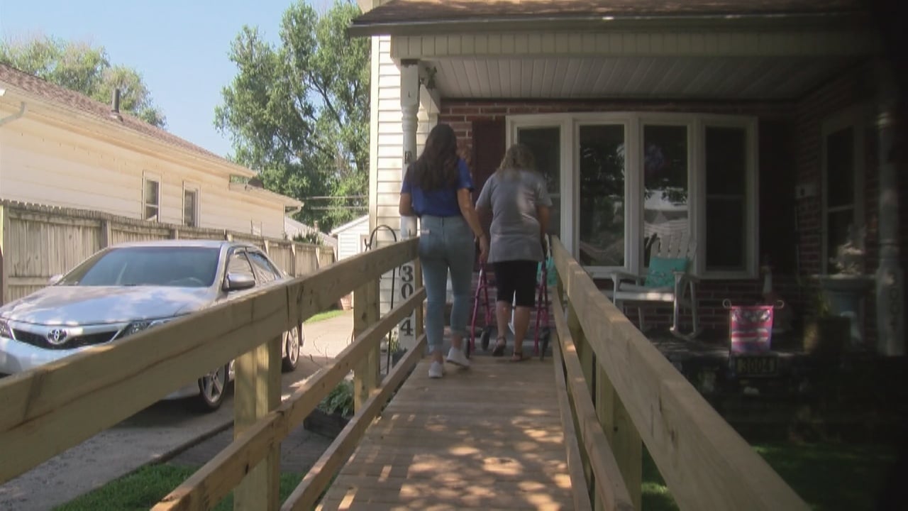 'I'm not stuck in the house...' New wheelchair ramp helps Vigo County woman get her life back - Vimarsana News